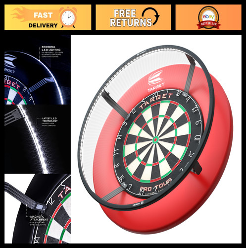 Dartboard lighting system for - system,
