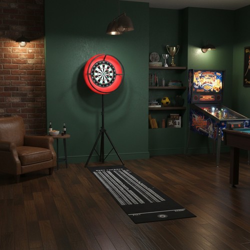 Dart board set led ring - board, light