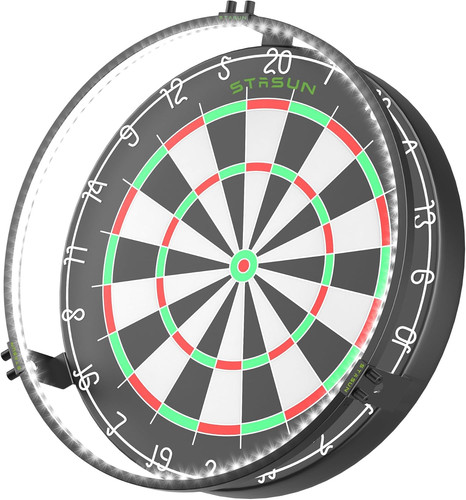 360 dartboard light - 360°, light,white